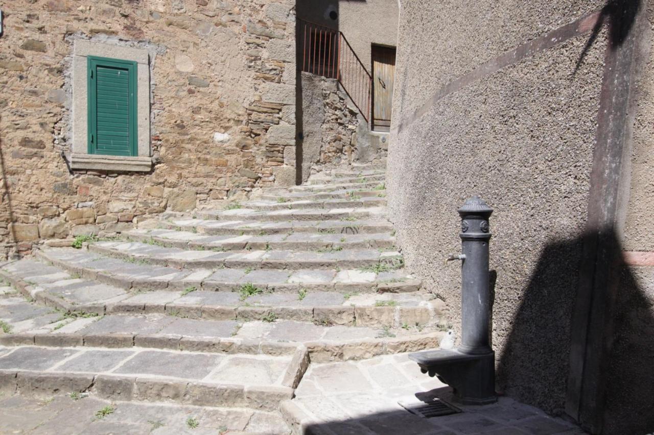 Ferienwohnung Antica Abitazione Con Vista Montagna Casa Norma Seggiano Exterior foto