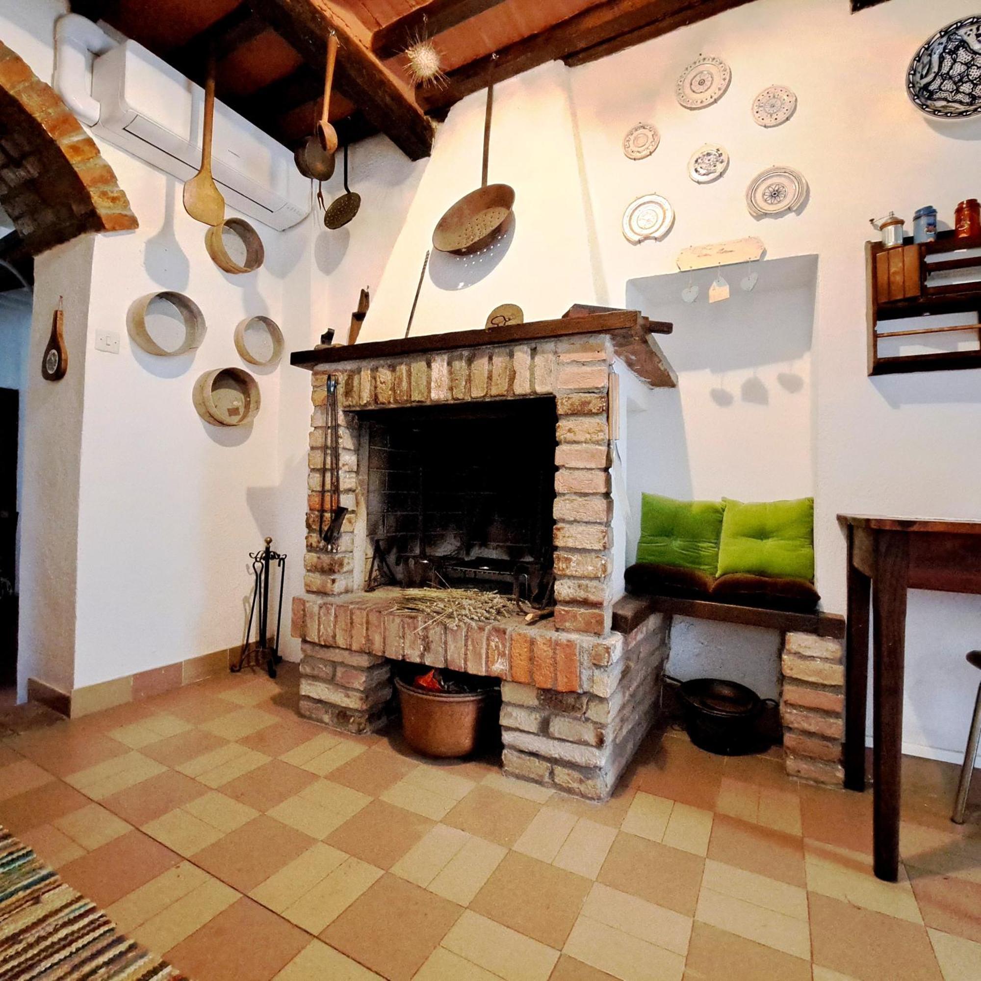Ferienwohnung Antica Abitazione Con Vista Montagna Casa Norma Seggiano Exterior foto