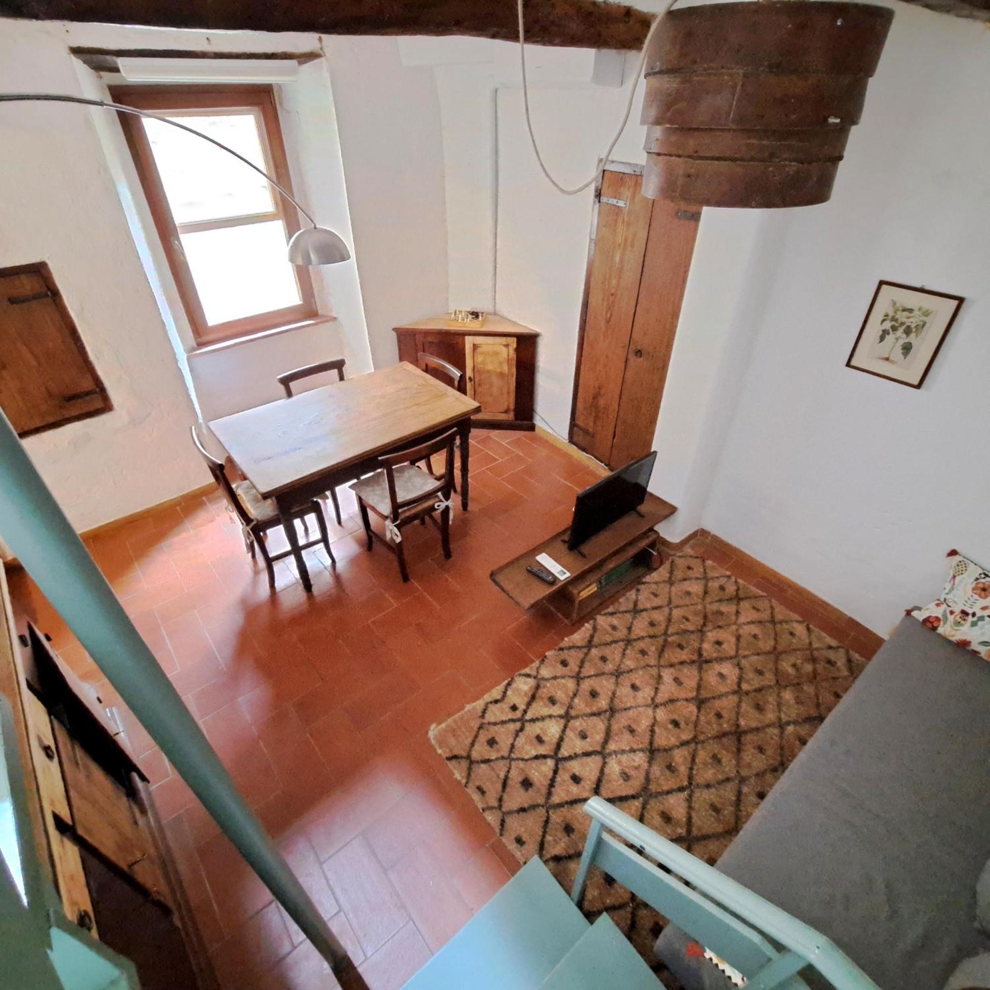 Ferienwohnung Antica Abitazione Con Vista Montagna Casa Norma Seggiano Exterior foto