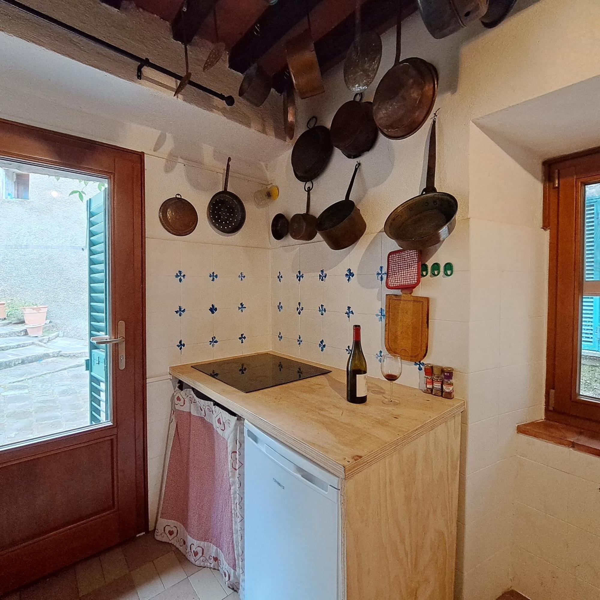 Ferienwohnung Antica Abitazione Con Vista Montagna Casa Norma Seggiano Exterior foto