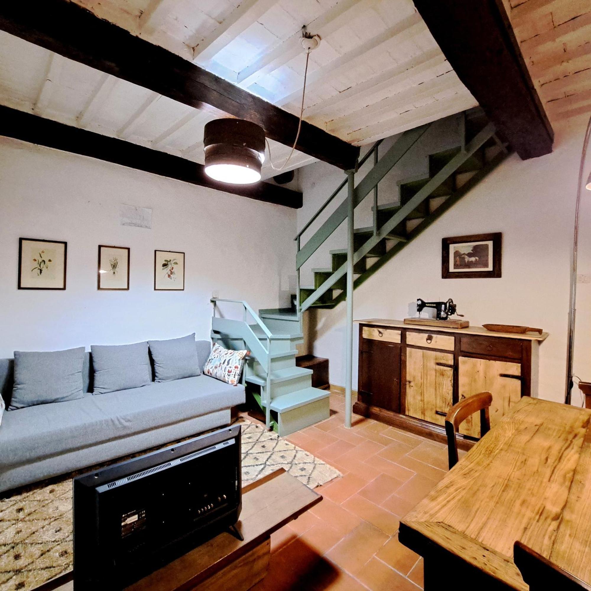 Ferienwohnung Antica Abitazione Con Vista Montagna Casa Norma Seggiano Exterior foto