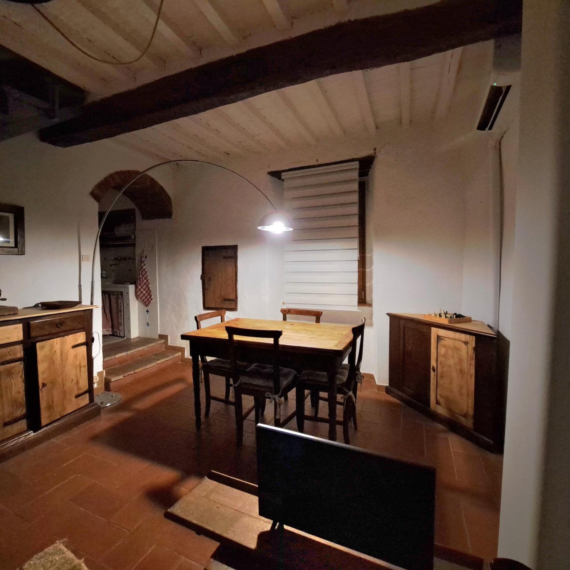 Ferienwohnung Antica Abitazione Con Vista Montagna Casa Norma Seggiano Exterior foto