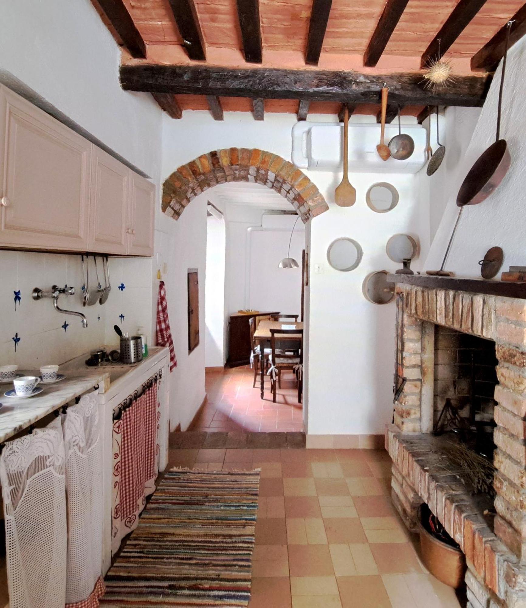 Ferienwohnung Antica Abitazione Con Vista Montagna Casa Norma Seggiano Exterior foto
