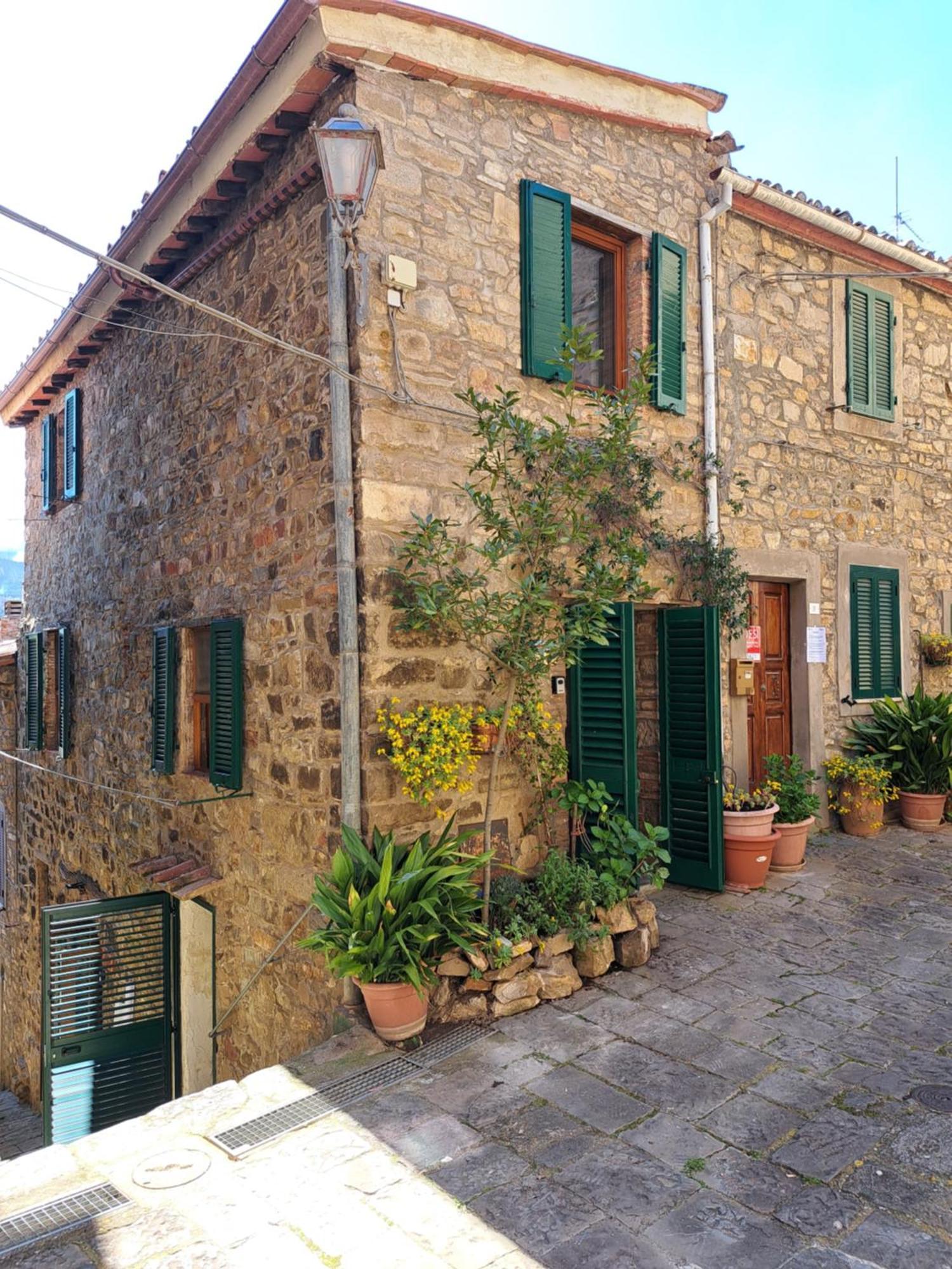 Ferienwohnung Antica Abitazione Con Vista Montagna Casa Norma Seggiano Exterior foto