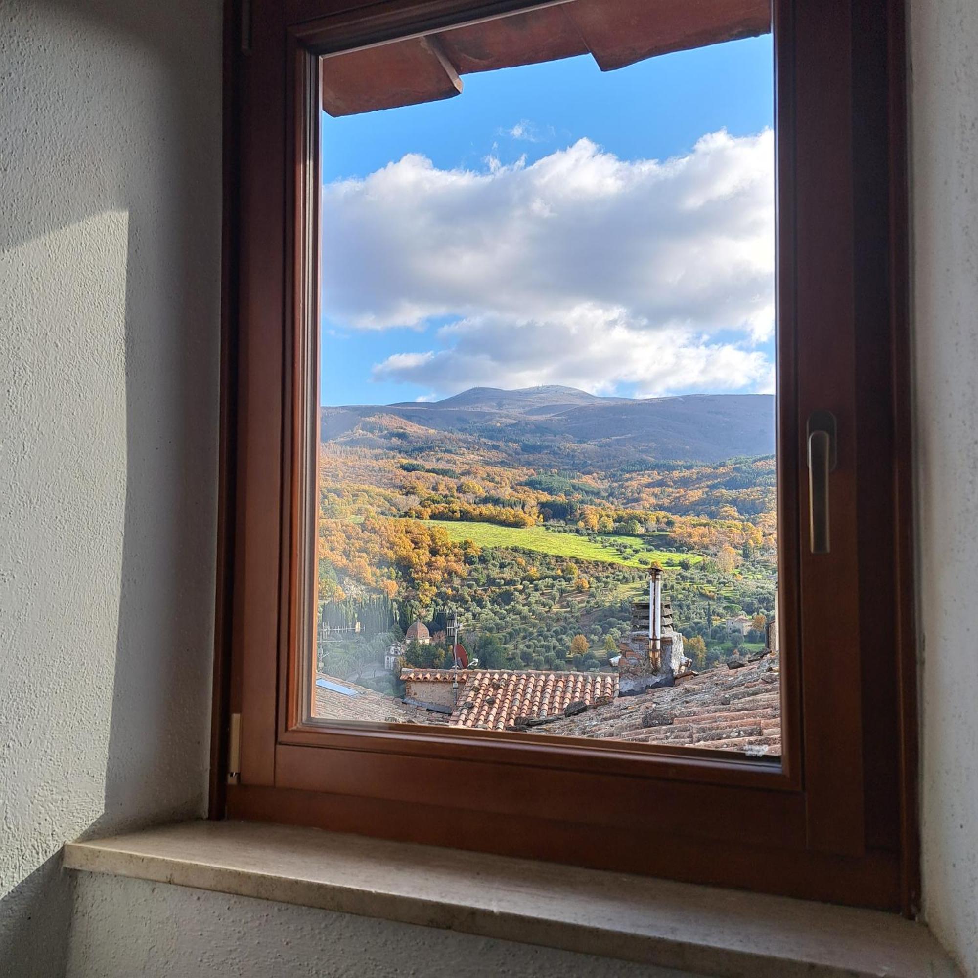 Ferienwohnung Antica Abitazione Con Vista Montagna Casa Norma Seggiano Exterior foto