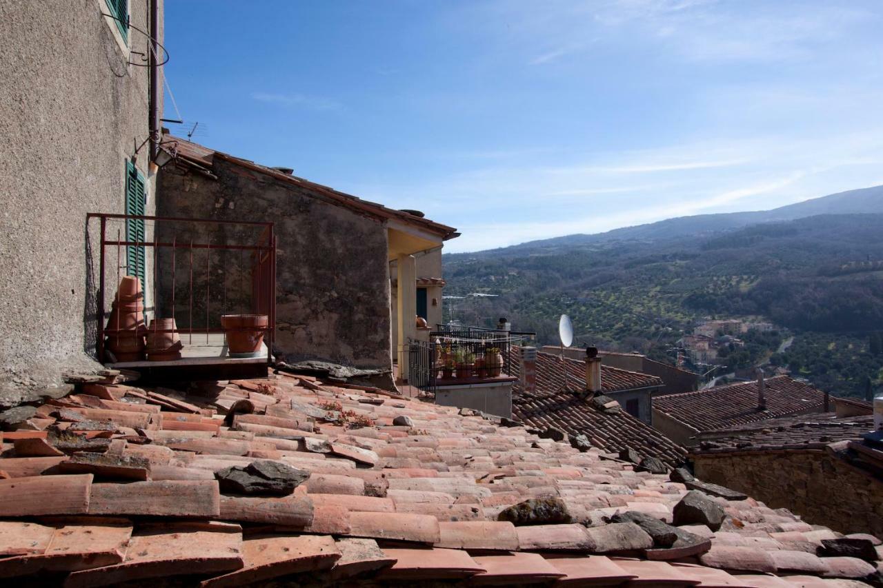 Ferienwohnung Antica Abitazione Con Vista Montagna Casa Norma Seggiano Exterior foto